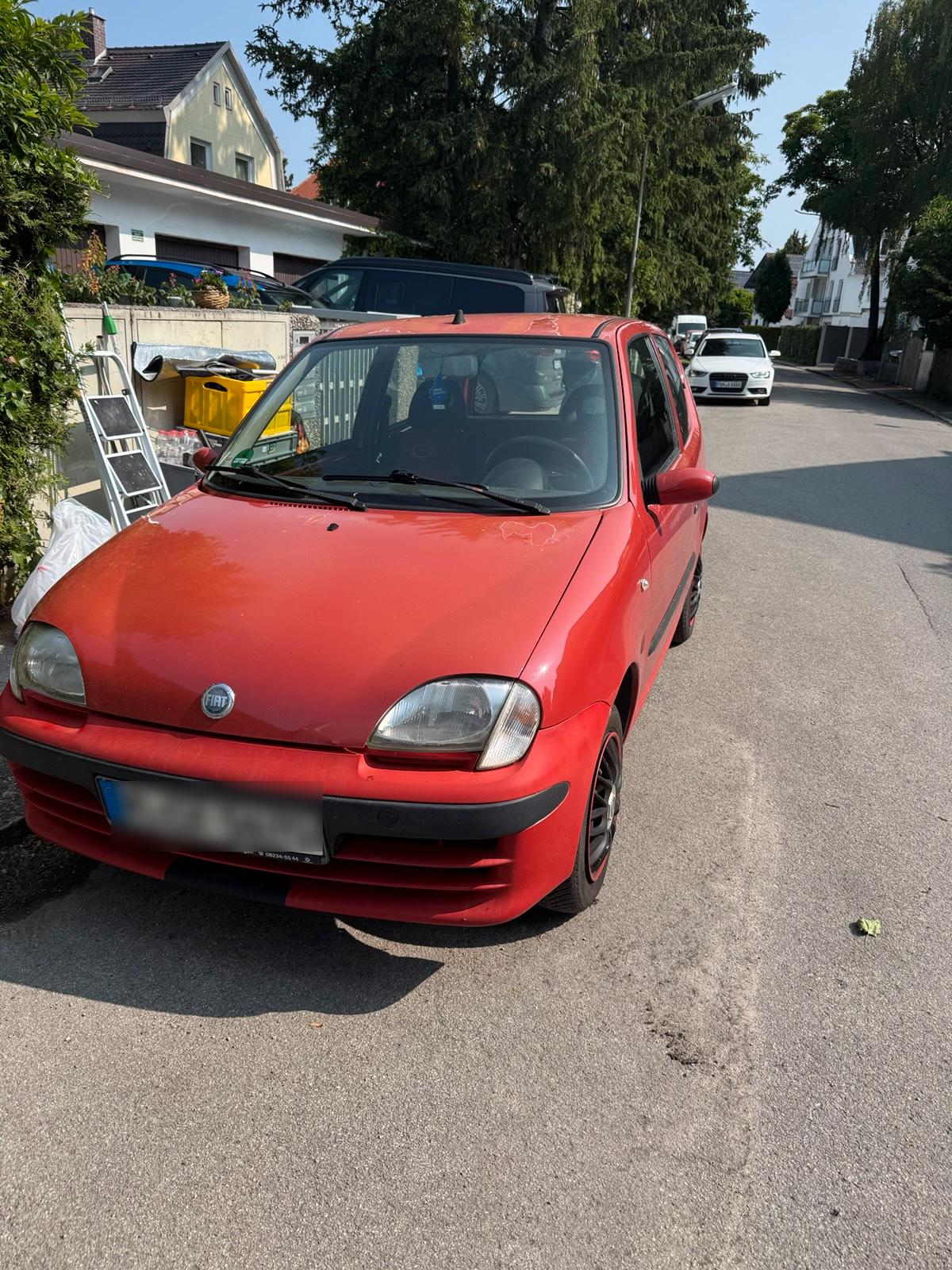 Abbildung des Autos Fiat seicento