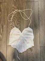 Bauchfreies Oberteil weiß Bershka XS Düsseldorf - Rath Vorschau