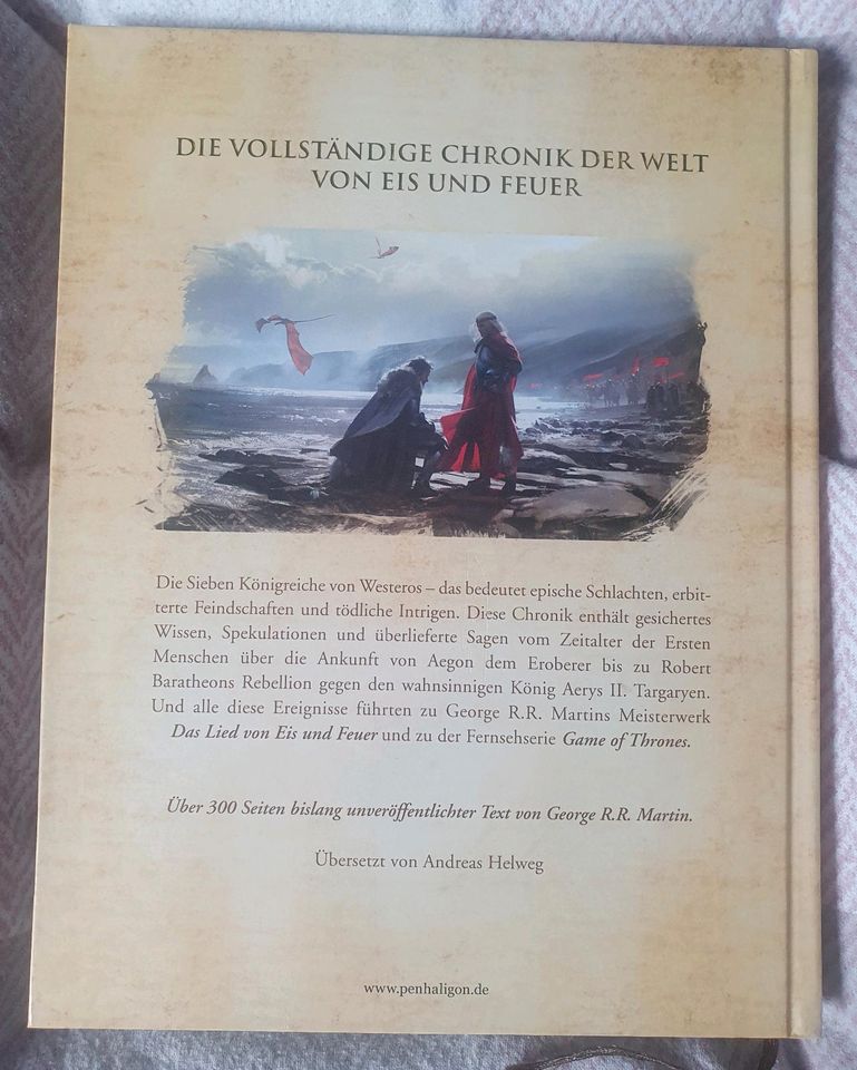 Game of thrones Buch Westeros in Leichlingen