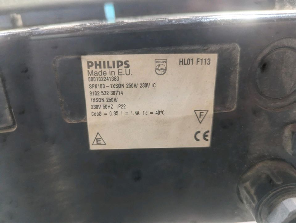 Philips Hallenstrahler Deckenstrahler Loft Lampe Industrie in Bitburg