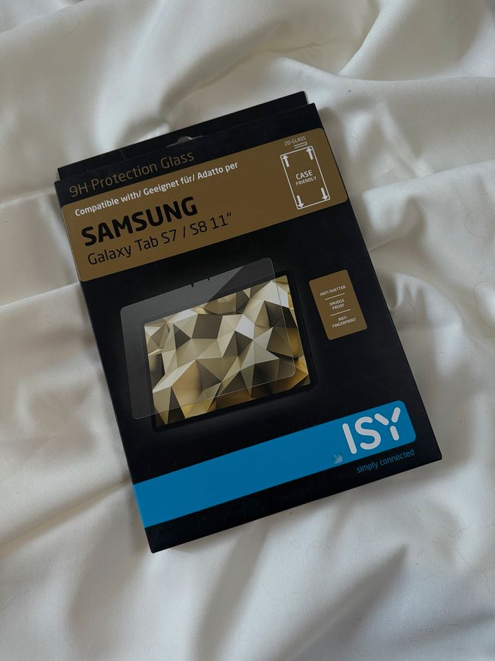 Schutzfolie für Samsung Galaxy Tab S7/ S8 11‘‘ originalverpackt in Zolling