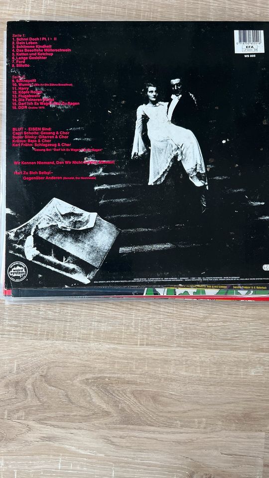 Punk LP Sammlung Vinyl Schallplatten Crass Brieftauben Punkrock in Graben (Lechfeld)