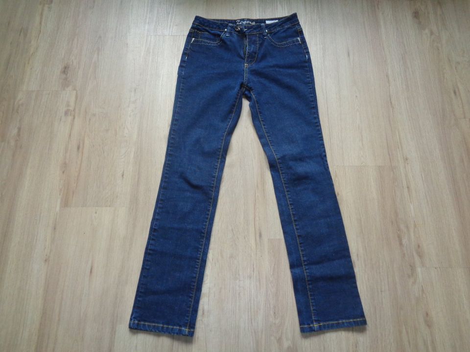 Zagora Jeans Celine, S 36 / L 32, Jeanshose, blau in Hemdingen