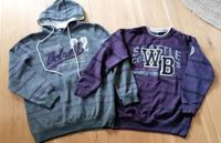 Sweatshirts, grau-lila, lila-schwarz, Gr. 158/164 Bayern - Marktredwitz Vorschau