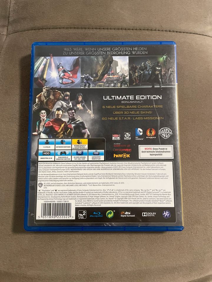 Injustice - Götter unter uns -Ultimate Edition -PlayStation PS4 5 in Lohne (Oldenburg)