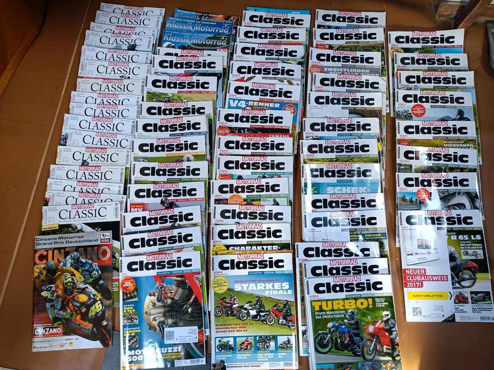 Verkaufe Motorrad Classic Zeitschriften in Werdau