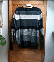 Herren Baumwoll Strickpullover schwarz grau meliert Streifen Nordrhein-Westfalen - Soest Vorschau