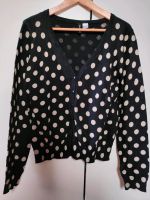 H&M DIVIDED Cardigan Strickjacke Dots schwarz beige Gr. M Bayern - Ursensollen Vorschau