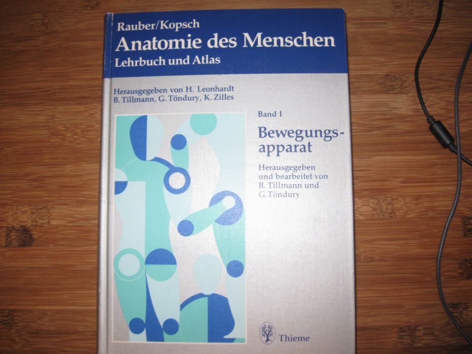 Anatomie des Menschen Bd 1 , Bewegungsapparat von Rauber/Kopsch in Arzfeld