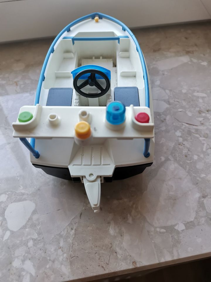 Playmobil Zoll Boot Zollboot Schiff Unterwassermotor in Ellerau 