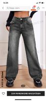 Graue low waist Jeans von SHEIN (noch nie getragen) Bayern - Obernburg Vorschau