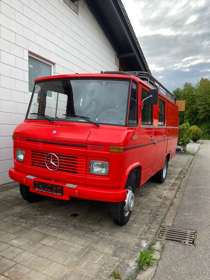 Camper / Feuerwehrauto Daimler- Benz 408 mit H- Zulassung in Remchingen