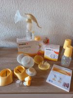 Medela Stillzubehör Milchpumpe Fläschchen, Milchauffangschale Baden-Württemberg - Frickenhausen Vorschau