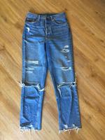 High Waist Straight destroyed Jeans Gr. 36 von H&M Thüringen - Suhl Vorschau