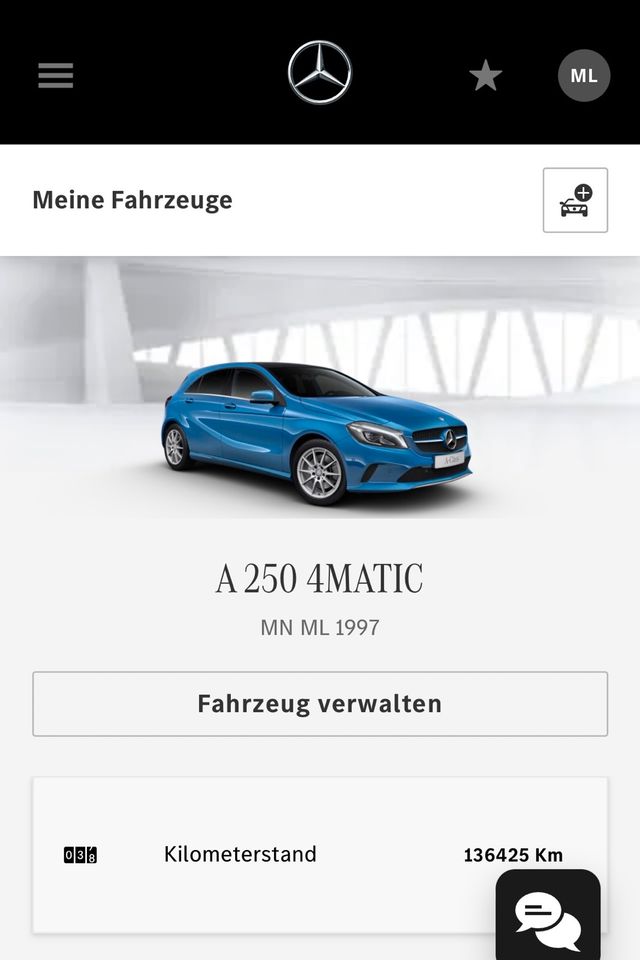 Mercedes-Benz A250 4MATIC AMG Line Ambiente-Beleuchtung in Bad Wörishofen