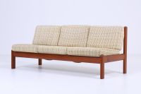 Teak Holz Sofa von Knoll Antimott  | Vintage Couchbett 60er Jahre Day Bed 3 sitzer Mid Century Tagesbett Retro Braun Beige 70er Berlin - Tempelhof Vorschau