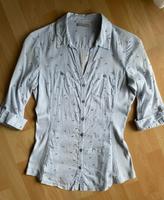 Orsay Stretch Bluse in Gr.38, hellblau mit Rippeinsatz, 3/4 Ärmel Brandenburg - Frankfurt (Oder) Vorschau