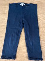 H&M 3/4 Leggings blau Gr. 110 Rüschensaum Hessen - Roßdorf Vorschau