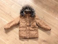 Jacke Winter gesteppt Camel Braun Name it 116 Warm Kapuze Sachsen-Anhalt - Bernburg (Saale) Vorschau