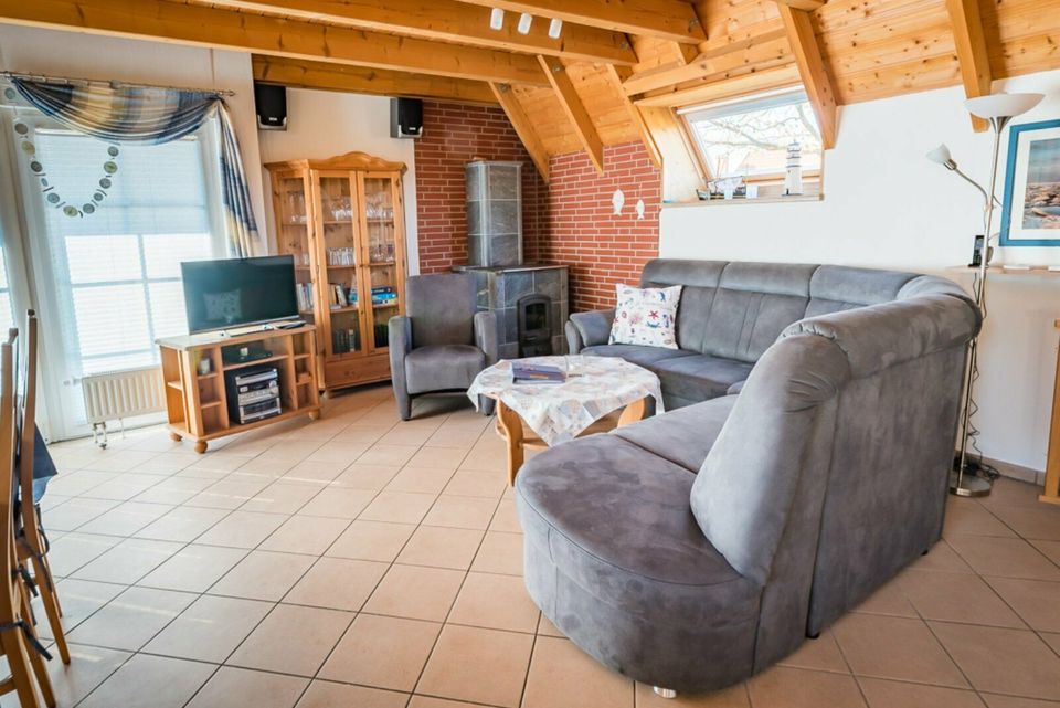 Ferienhaus Nordsee, Dorum, 3 SZ, Hund, Terasse, Wallbox in Dorum-Neufeld