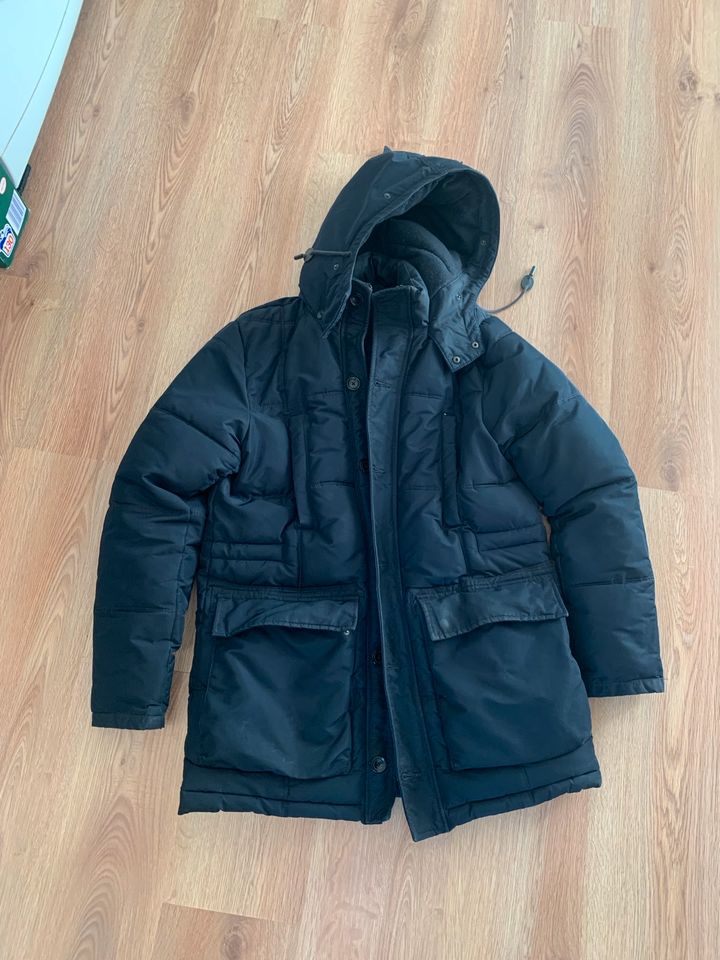 ZARA Wintermantel-Jacke-Parka Herren gr. L in Wiesenburg/Mark