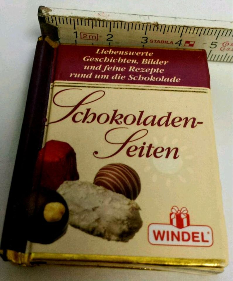 Buch ""Rezepte" "SCHOKOLADEN SEITEN" v. WINDEL in Langenfeld Eifel