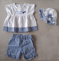 Set T-Shirt + Kurze Hose + Sonnenhut Gr. 68 Idexe H&M Zara Hessen - Kassel Vorschau