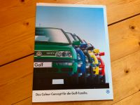 Prospekt, Broschüre VW Golf III Colour Concept inkl. Versand Sachsen - Delitzsch Vorschau