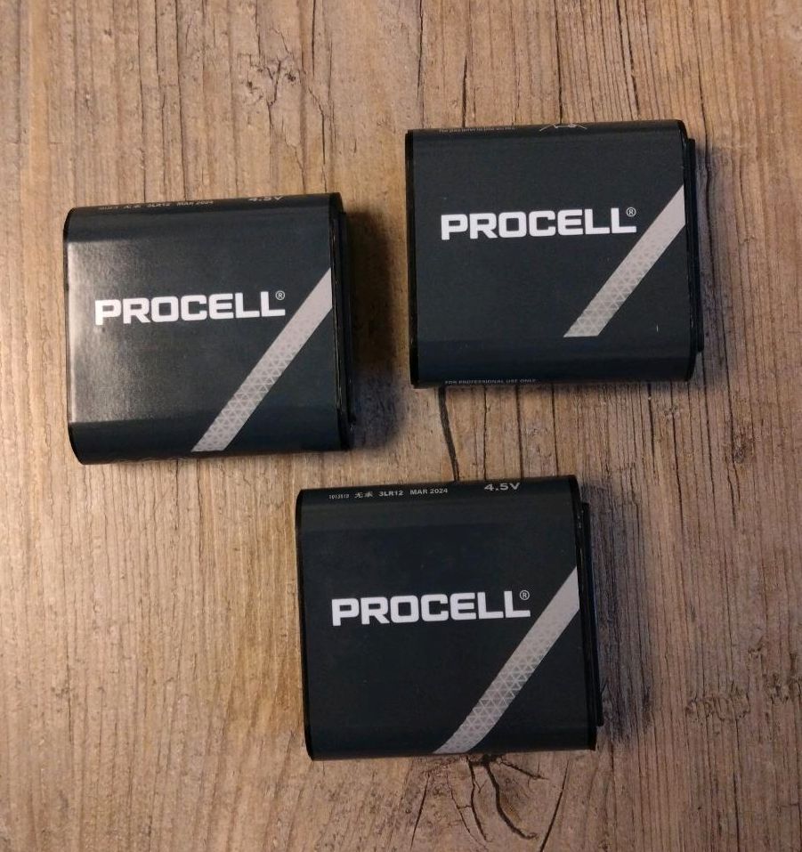 PROCELL ALKALINE 4.5 V FLACHBATTERIE in Berlin