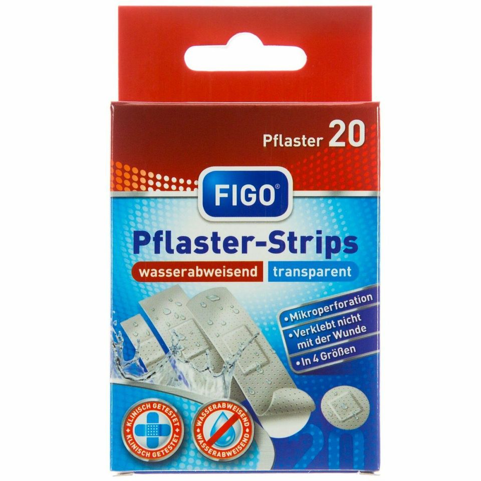 Pflaster-Strips Transparent Pflaster Wundpflaster 80 Stück in Höhn