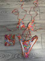 Bikini Set bunt mit Kopftuch+Rock Düsseldorf - Rath Vorschau