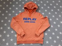 Replay Hoodie Sweatshirt orange blau 16 164 170 Bayern - Penzberg Vorschau