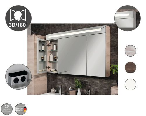 Spiegelschrank FACKELMANN B.clever 60 x 16 x 71 cm weiß NP: 299€ in Pforzheim