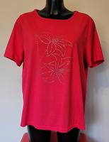 Damen T-Shirt pink GR. 46, viele Glitzersteinchen Rheinland-Pfalz - Gerolstein Vorschau