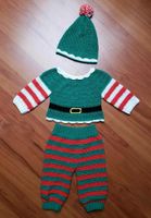 Baby Weihnachten Outfit, Santas Helper gehäkelt *handmade* Hessen - Maintal Vorschau