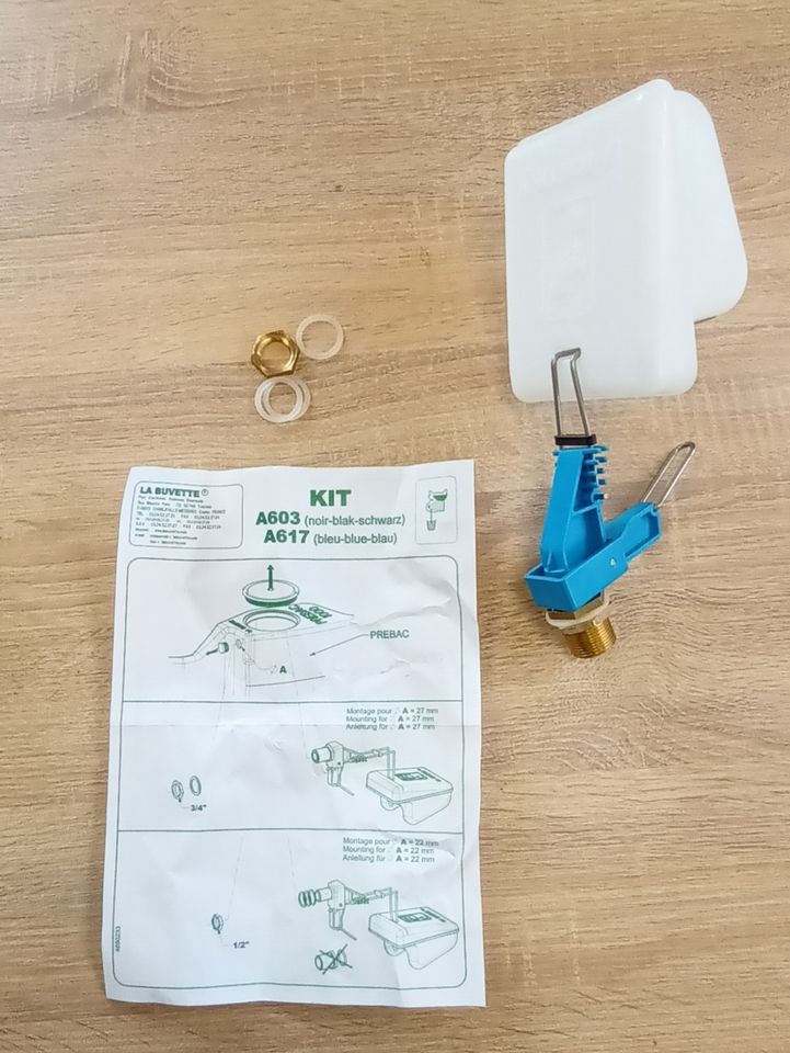 Niederdruckventil Patura mit Schwimmer, 1/2" oder 3/4" in Meerane