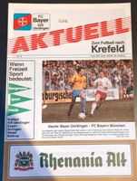 Stadionheft Bayer 05 Uerdingen - FC Bayern München, 89/90 Niedersachsen - Edewecht Vorschau