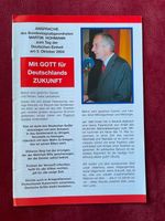 Ansprache des Bundestagsabgeordneten Martin Hohmann zum 3.10.2004 Thüringen - Jena Vorschau