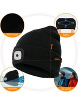 LED Beanie Mütze mit Licht, Unisex USB wiederaufladbare Hände fre Baden-Württemberg - Tübingen Vorschau