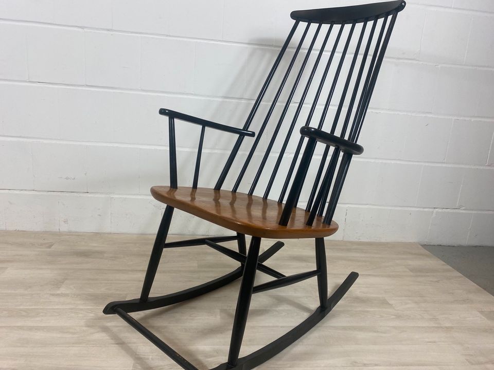 Vintage Schaukelstuhl rockingchair midcentury ASKO TAPIOVAARA 60s in Delmenhorst