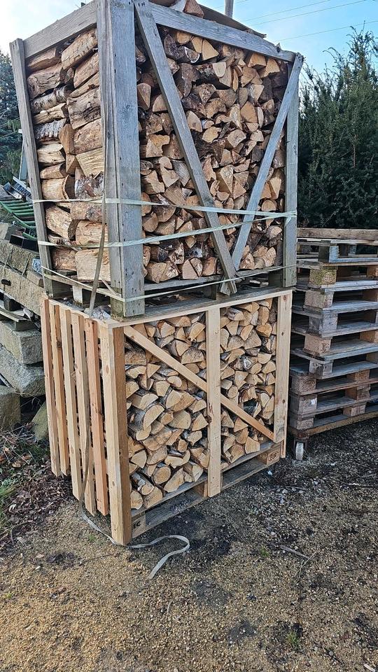 Kaminholz Brennholz Birke  frisch 25/30/33/40/45|50 Lieferung in Kodersdorf