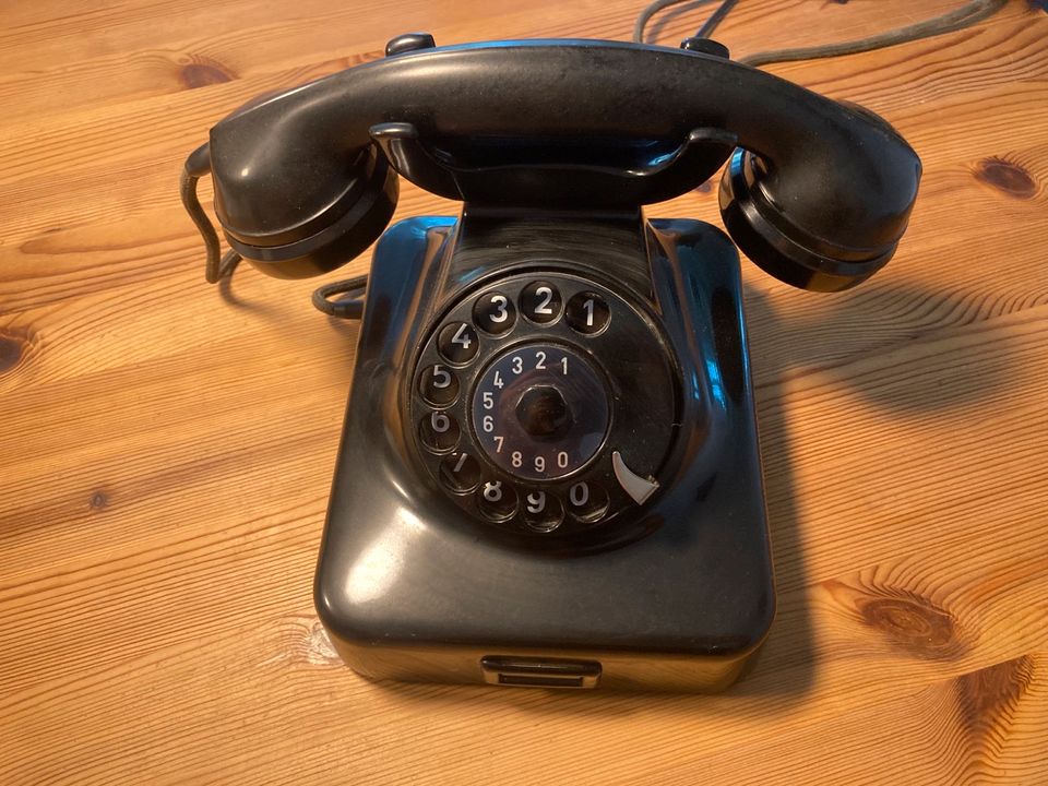 Manufactum Bakelit Telefon W 48 Wählscheibentelefon in Oldenburg
