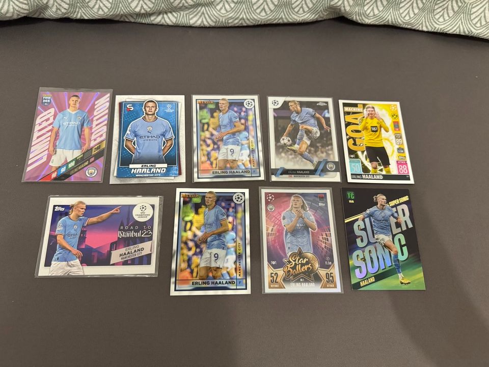 Topps haaland Manchester City Karten in Swisttal