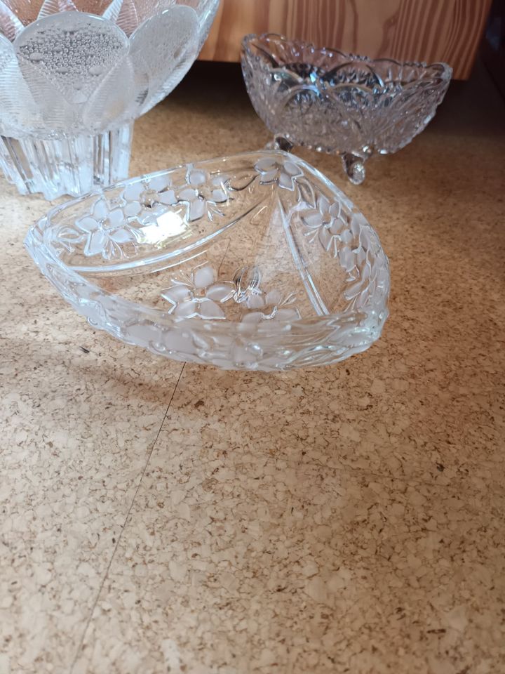 Kristallglas - Schalen in Stralsund