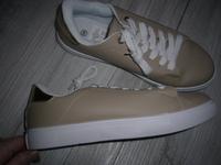 Sneakers Turnschuhe Sportschuhe Gr. 40 Beige Weiß Rheinland-Pfalz - Lörzweiler Vorschau