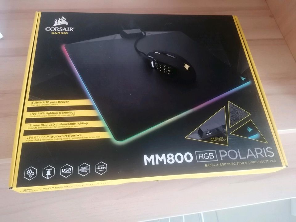 Corsair Gaming Mm800 RGB POLARIS Neu OVP 350x260x5mm in Bayern -  Klosterlechfeld | Tastatur & Maus gebraucht kaufen | eBay Kleinanzeigen ist  jetzt Kleinanzeigen