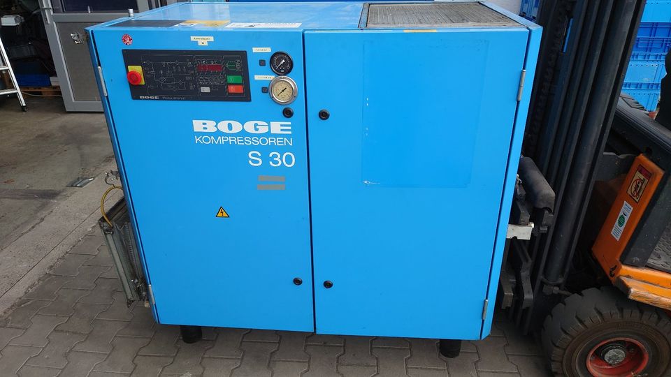 Schraubenkompressor Boge S 30 Kompressor Screw compressor Boge S in Oftersheim