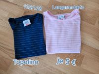 Topolino Langarmshirts Gr. 122/128 top Mädchen Bayern - Ichenhausen Vorschau