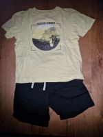 Schönes Set mit T-shirt und kurzer Hose 134/140 Sachsen - Rochlitz Vorschau