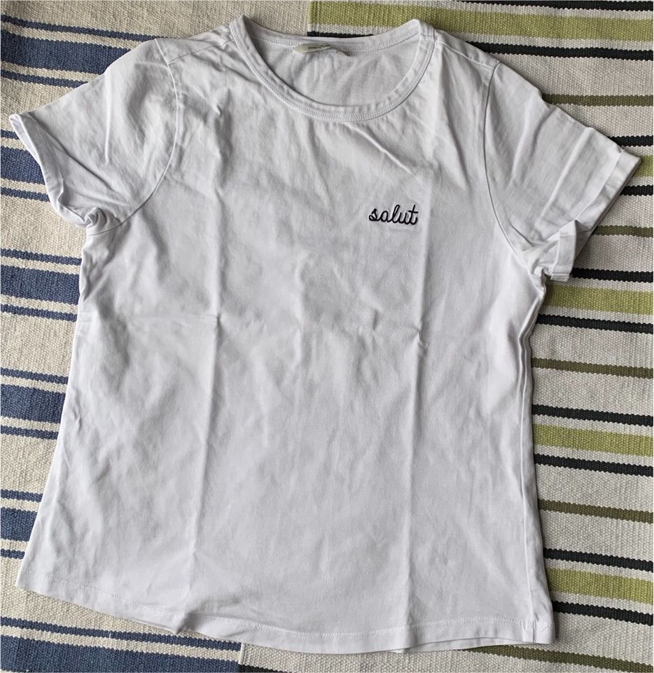 T-Shirt- weiß - L - Baumwolle - 5€ incl. Versand in Freiburg im Breisgau